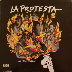 La Protesta / Tony Pabon Free Vinyl LP USED