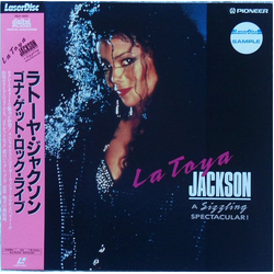 La Toya Jackson A Sizzling Spectacular! Laserdisc USED