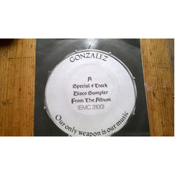 Gonzalez Special 4 Track Disco Sampler Vinyl 7" USED
