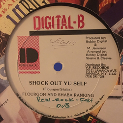 Flourgon / Shabba Ranks Shock Out Yu Self Vinyl 12" USED