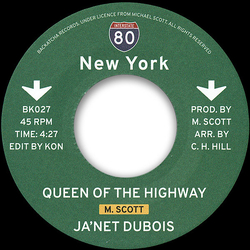 Ja'net DuBois / Jady Kurrent Band Queen Of The Highway / Standing There Vinyl 7" USED