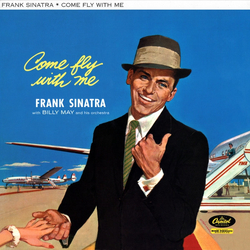 Frank Sinatra Come Fly With Me Vinyl LP USED