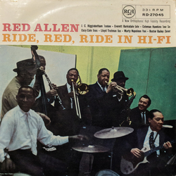 Henry "Red" Allen's All Stars Ride, Red, Ride In Hi-Fi Vinyl LP USED