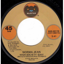 Norma Jean Wright High Society Vinyl 7" USED
