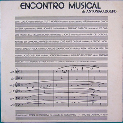 Antonio Adolfo Encontro Musical Vinyl LP USED