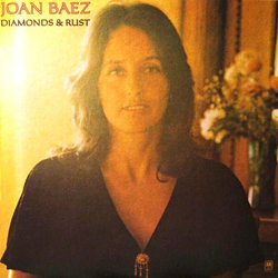Joan Baez Diamonds & Rust Vinyl LP USED
