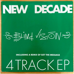 New Decade Blind Vision 4 Track EP Vinyl 12" USED