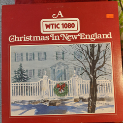 Various A WTIC 1080 Christmas In New England Vinyl LP USED