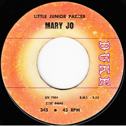 Little Junior Parker Mary Jo / Annie Get Your Yo-Yo Vinyl 7" USED