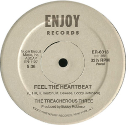 Treacherous Three / Pumpkin & Friends Feel The Heartbeat Vinyl 12" USED