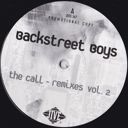 Backstreet Boys The Call - Remixes Vol. 2 Vinyl 12" USED