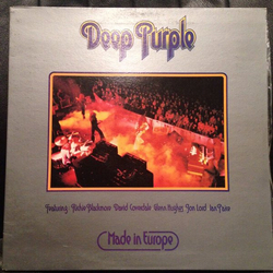 Deep Purple Made In Europe LP Album Gat