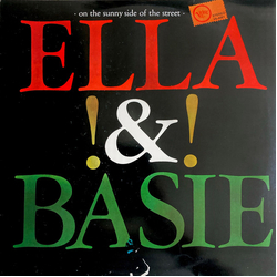 Ella Fitzgerald / Count Basie Orchestra On The Sunny Side Of The Street Vinyl LP USED