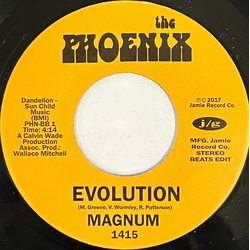 Magnum Evolution (Beats Edit) / It's The Music That Makes Us Do It Vinyl 7" USED