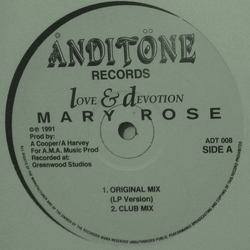 Mary Rose Love & Devotion Vinyl 12" USED