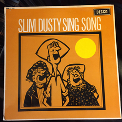 Slim Dusty And His Bushlanders Slim Dusty Sing Song Vinyl LP USED