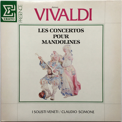 Antonio Vivaldi / I Solisti Veneti / Claudio Scimone Les Concertos Pour Mandolines Vinyl LP USED