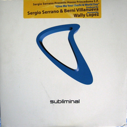 Sergio Serrano House Princedome E.P. Vinyl 12" USED