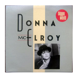 Donna McElroy Bigger World Vinyl LP USED