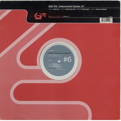 Sub Ten Subkonscious Tension EP Vinyl 12" USED