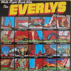 Everly Brothers Walk Right Back With The Everlys (20 Golden Hits) Vinyl LP USED