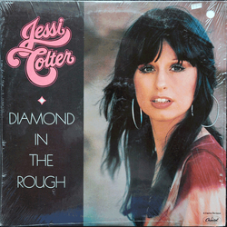 Jessi Colter Diamond In The Rough Vinyl LP USED