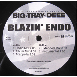 Tray Dee Blazin' Endo Vinyl 12" USED