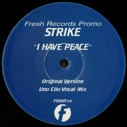 Strike I Have Peace Vinyl 12" USED