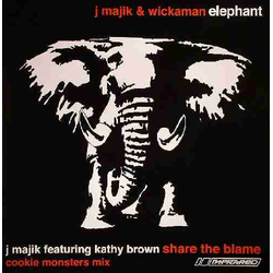 J Majik & Wickaman / J Majik / Kathy Brown Elephant / Share The Blame (Remix) Vinyl 12" USED