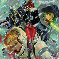 Naruyoshi Kikuchi Mobile Suit Gundam Thunderbolt Original Soundtrack 2 = 機動戦士ガンダム サンダーボルト オリジナル・サウンドトラック2 Vinyl LP USED