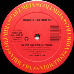 Herbie Hancock Rockit / Mega Mix Vinyl 12" USED