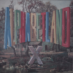X US Alphabetland Vinyl LP USED