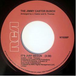 The Jimmy Castor Bunch It's Just Begun / Troglodyte (Cave Man) Vinyl 7" USED