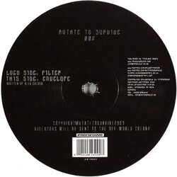 Calvertron Synthesize E.P. USED VINYL 12INCH EP 45 RPM