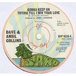 Dave & Ansel Collins Gonna Keep On Trying Till I Win Your Love Vinyl 7" USED