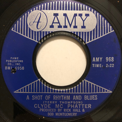 Clyde McPhatter A Shot Of Rhythm And Blues Vinyl 7" USED