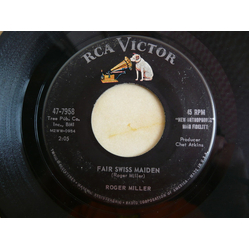 Roger Miller Fair Swiss Maiden Vinyl 7" USED