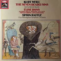 Kurt Weill / Elise Ross / Sir Simon Rattle The Seven Deadly Sins Vinyl LP USED