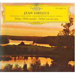 Jean Sibelius / Berliner Philharmoniker / Herbert von Karajan Finlandia • Valse Triste • Der Schwan Von Tuonela • Tapiola Vinyl LP USED