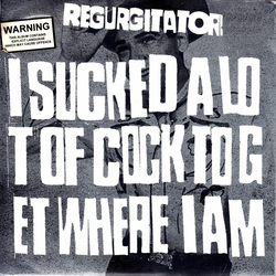 Regurgitator I Sucked A Lot Of Cock To Get Where I Am Vinyl 7" USED