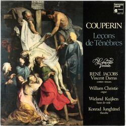 François Couperin / René Jacobs / Vincent Darras / William Christie / Wieland Kuijken / Konrad Junghänel Leçons De Ténèbres Vinyl LP USED