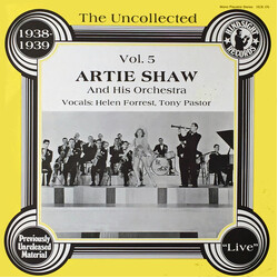 Artie Shaw And His Orchestra The Uncollected Volume 5 Vinyl LP USED