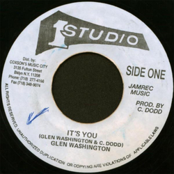 Glen Washington / Sound Dimension It's You / It's You Version Vinyl 7" USED