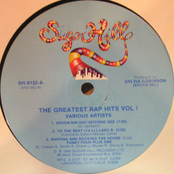 Various The Greatest Rap Hits Vol 1 Vinyl LP USED