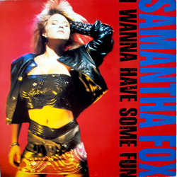 Samantha Fox I Wanna Have Some Fun Vinyl LP USED