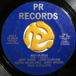 Jody Davis (2) / Leon Durham / Keith Moreland / Gary Woods (2) / Rick Sutcliffe Men In Blue / Good Ol' Time Tonight Vinyl 7" USED