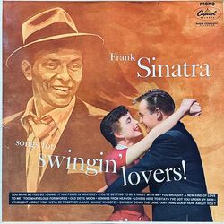 Frank Sinatra Songs For Swingin' Lovers! Vinyl LP USED