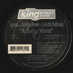 AgeHa / Jocelyn Brown / Loleatta Holloway A Better World Vinyl 12" USED