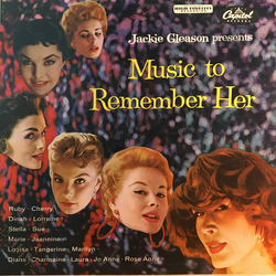 Jackie Gleason Music To Remember Her Vinyl LP USED