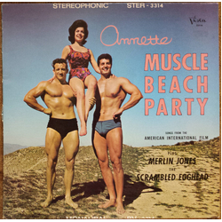 Annette (7) Muscle Beach Party Vinyl LP USED